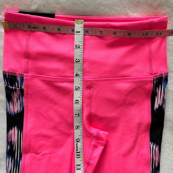 UNDER ARMOUR Compression High Rise Ankle Pink Legging--XS - Picture 14 of 15